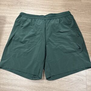 Nike Men's Dark Green Sports Shorts